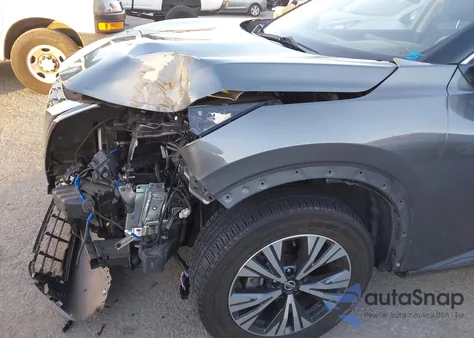 2021 Nissan Rogue Sv Fwd из США, поврежденный, VIN 5N1AT3BA7MC790349